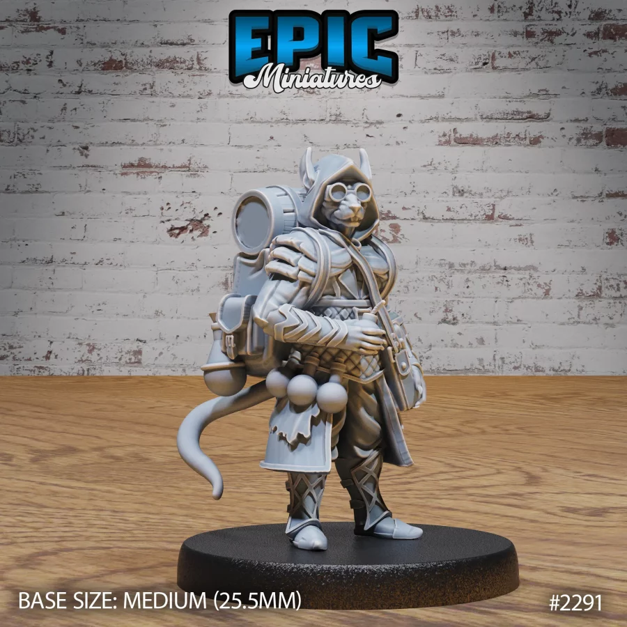 Rat Folk Alchemist (Medium)