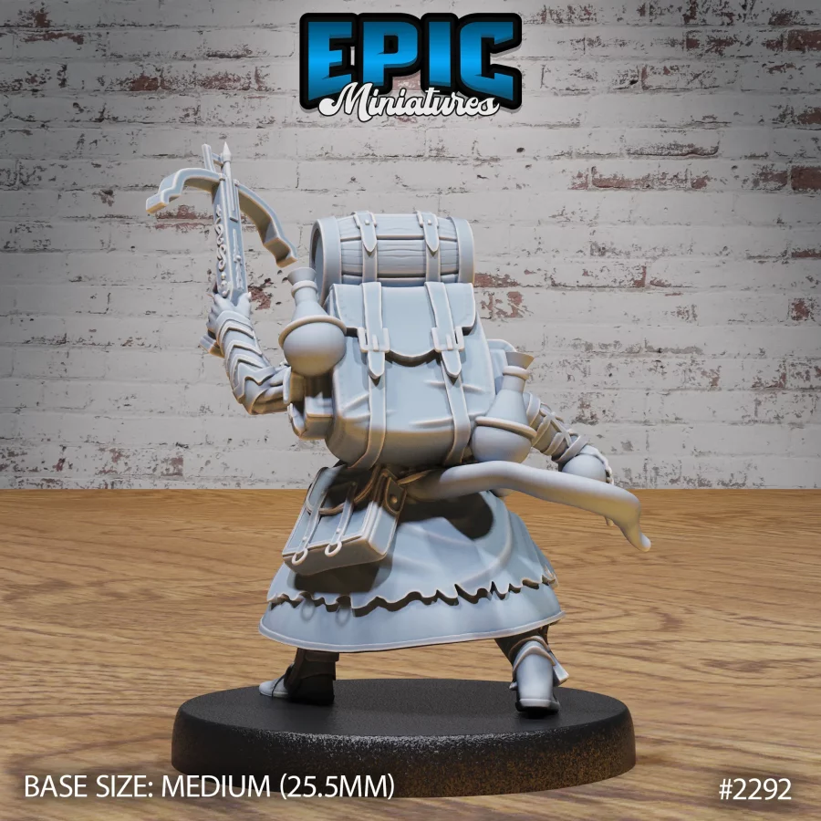 Rat Folk Alchemist Crossbow & Bomb (Medium) - Image 2