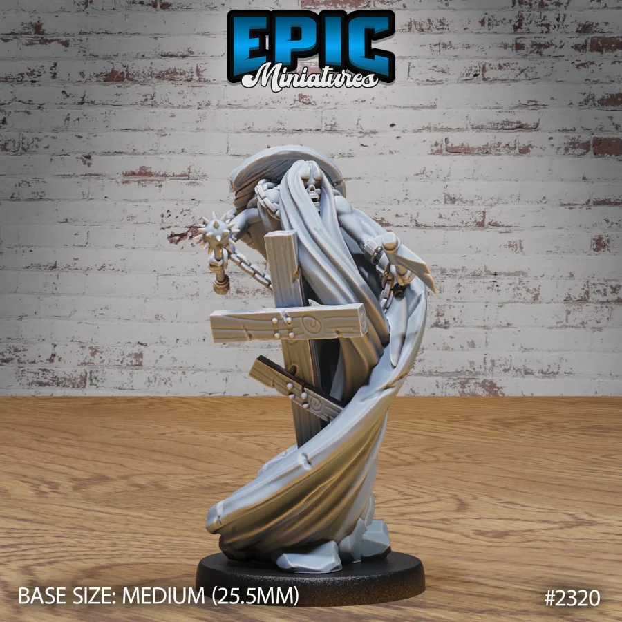 Graveyard Ghost Mace & Axe (Medium)