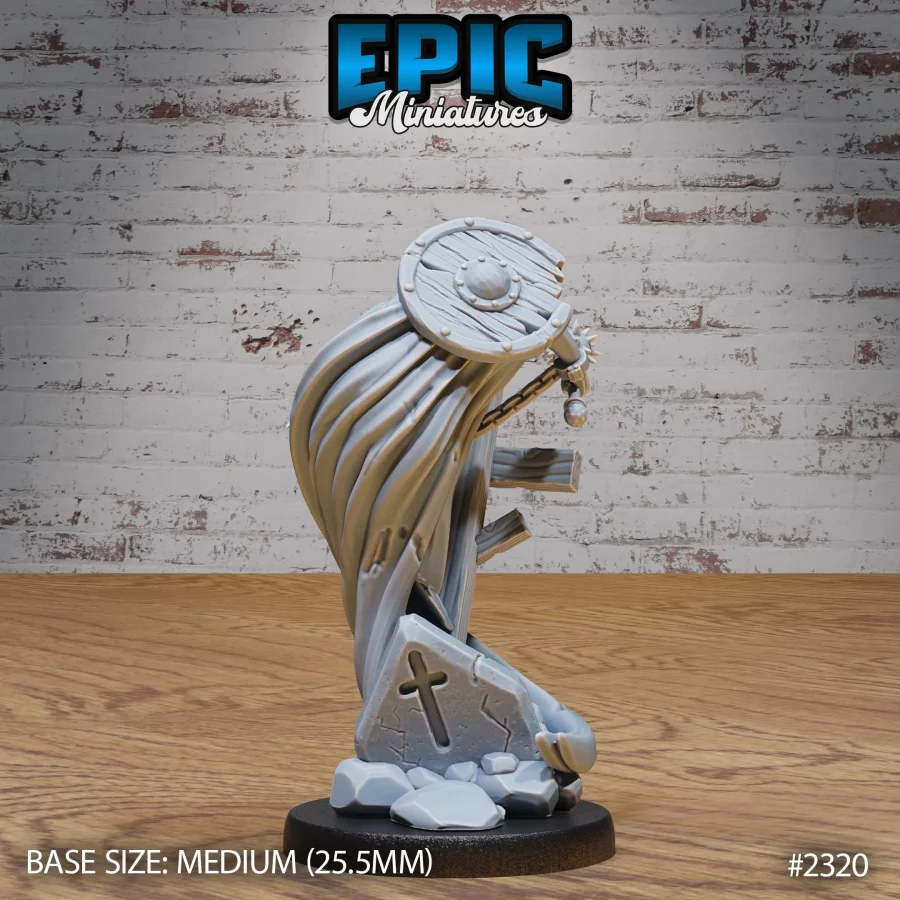 Graveyard Ghost Mace & Axe (Medium) - Image 2