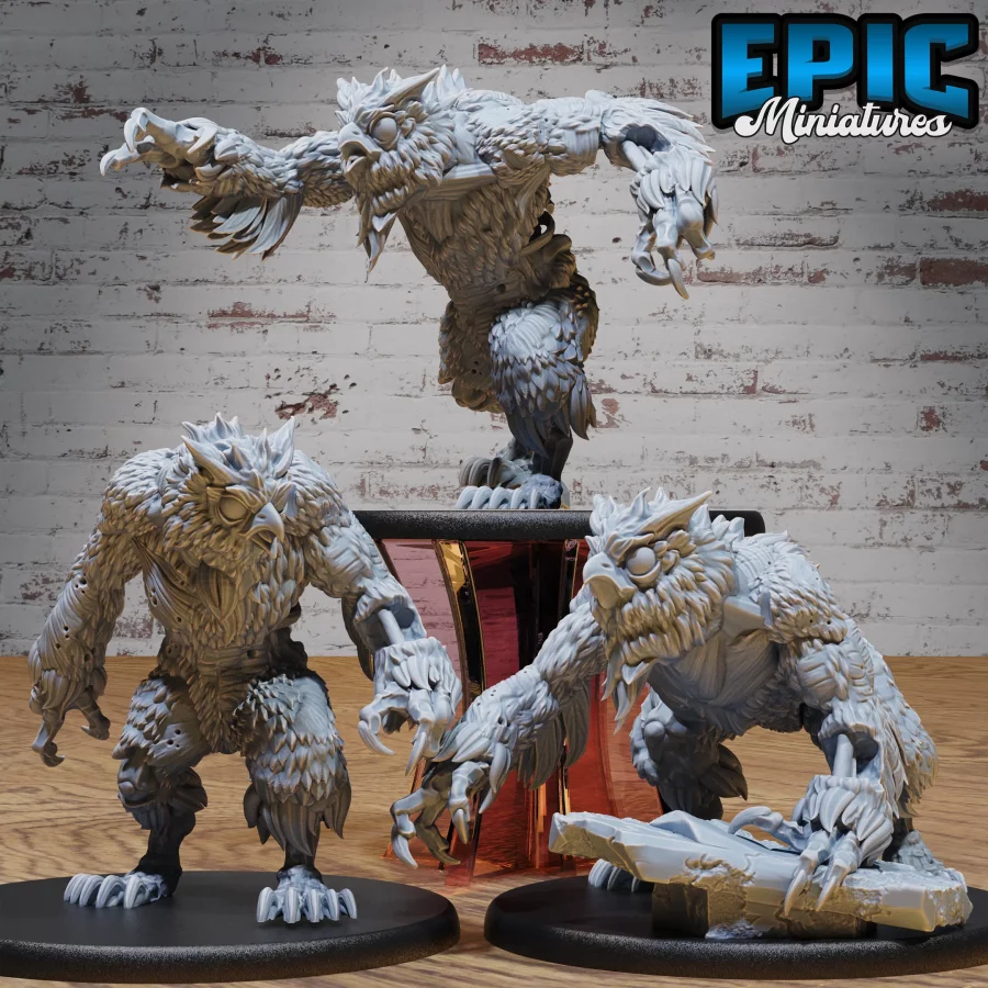 Zombie Owlbear Set