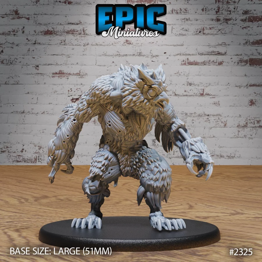 Zombie Owlbear (Large)