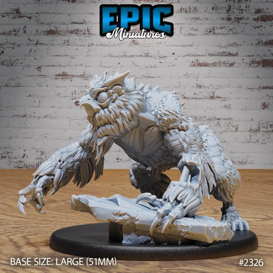Zombie Owlbear Following (Large)