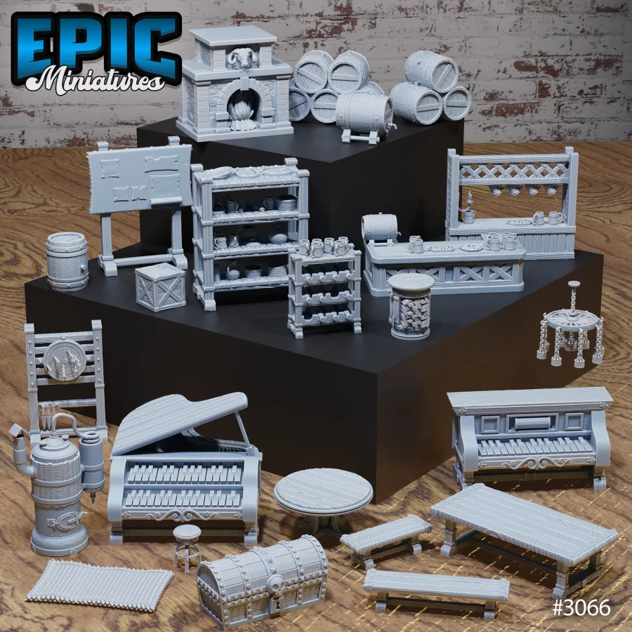 Tavern Equipment Scatter (Big)