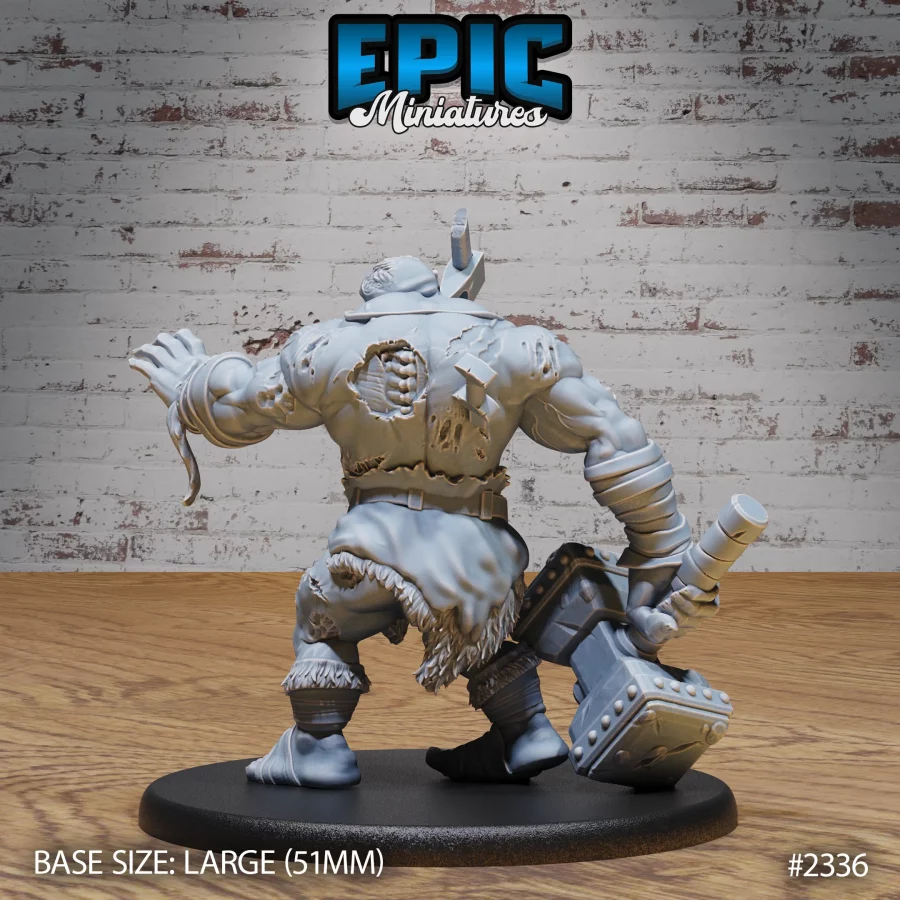 Ogre Zombie Hammer (Large) - Image 2