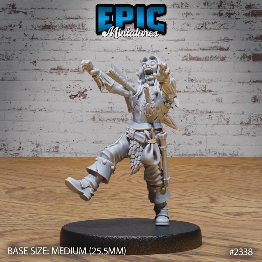 Zombie Warrior (Medium)
