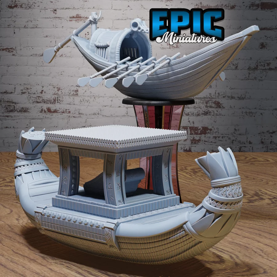 Ancient Egyptian River Boats