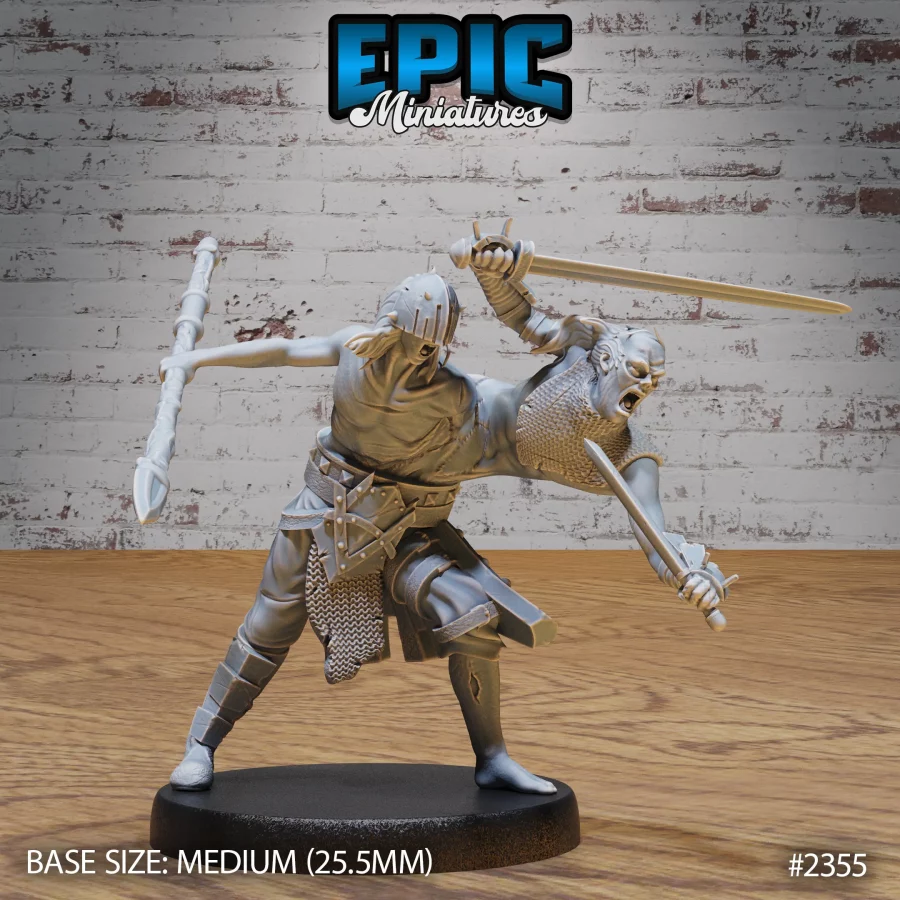 Siamese Zombie Attacking (Medium)