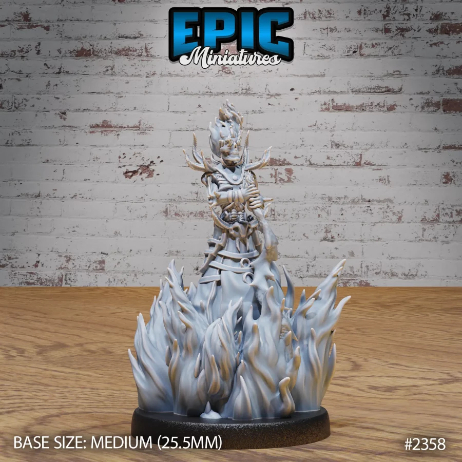 Flame Lich Resurrection (Medium)