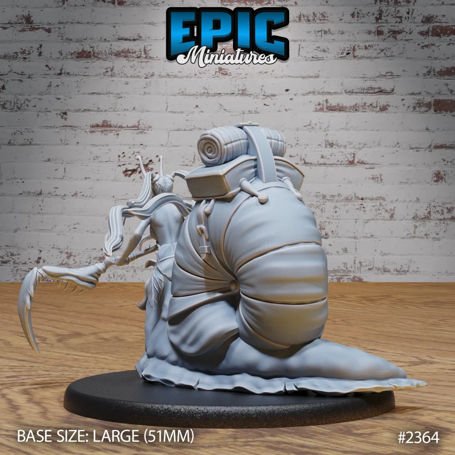 Snail Girl Attacking (Large) - Image 2