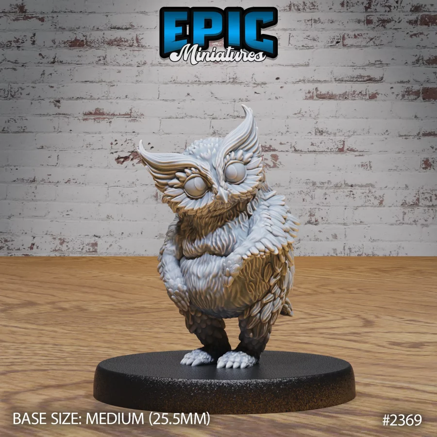 Owlbear Baby (Medium)