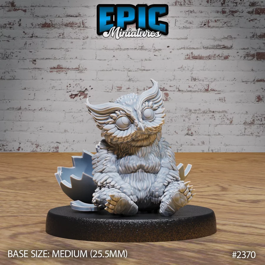 Owlbear Baby Hatched (Medium)