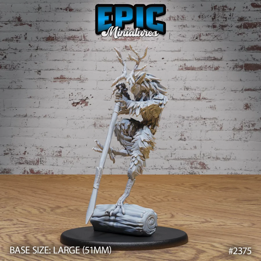 Were-Owl Spear (Large)