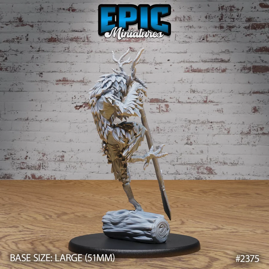 Were-Owl Spear (Large) - Image 2