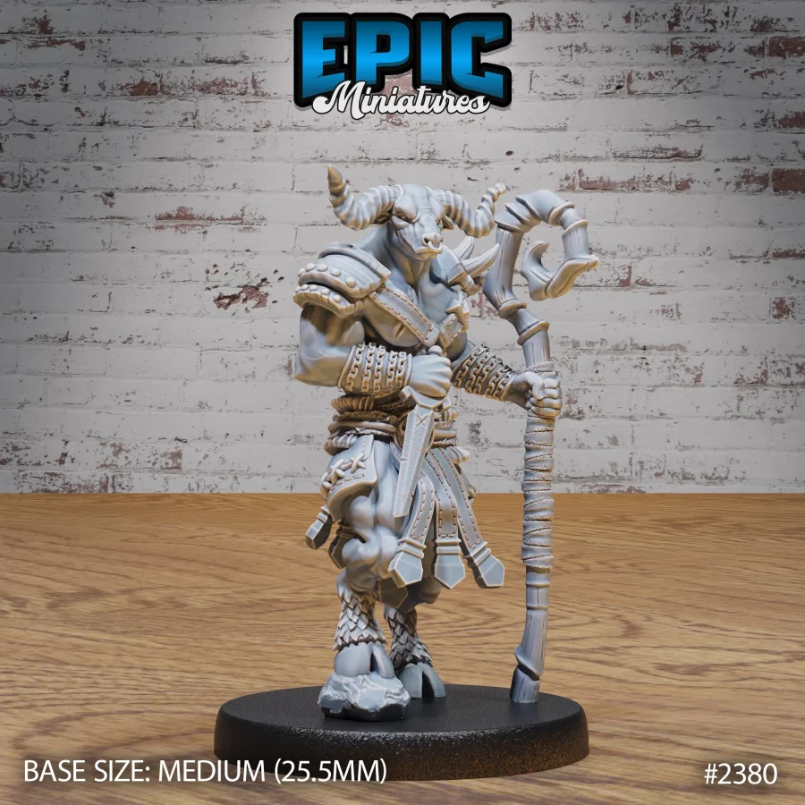 Minotaur Adventurer Axe / Minotaur Adventurer Dagger / Minotaur Adventurer Mace Set - Image 4