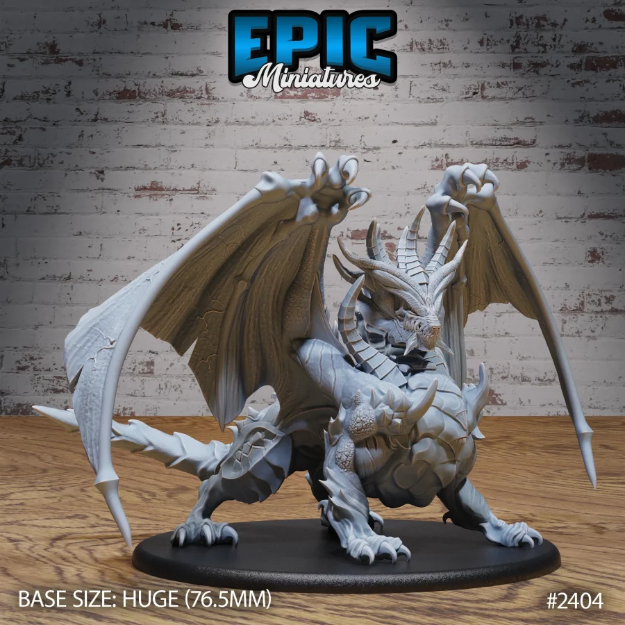 Gray Dragon (Huge)