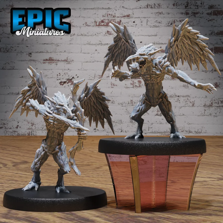 Ice Mephit / Ice Mephit Bow & Arrow Set