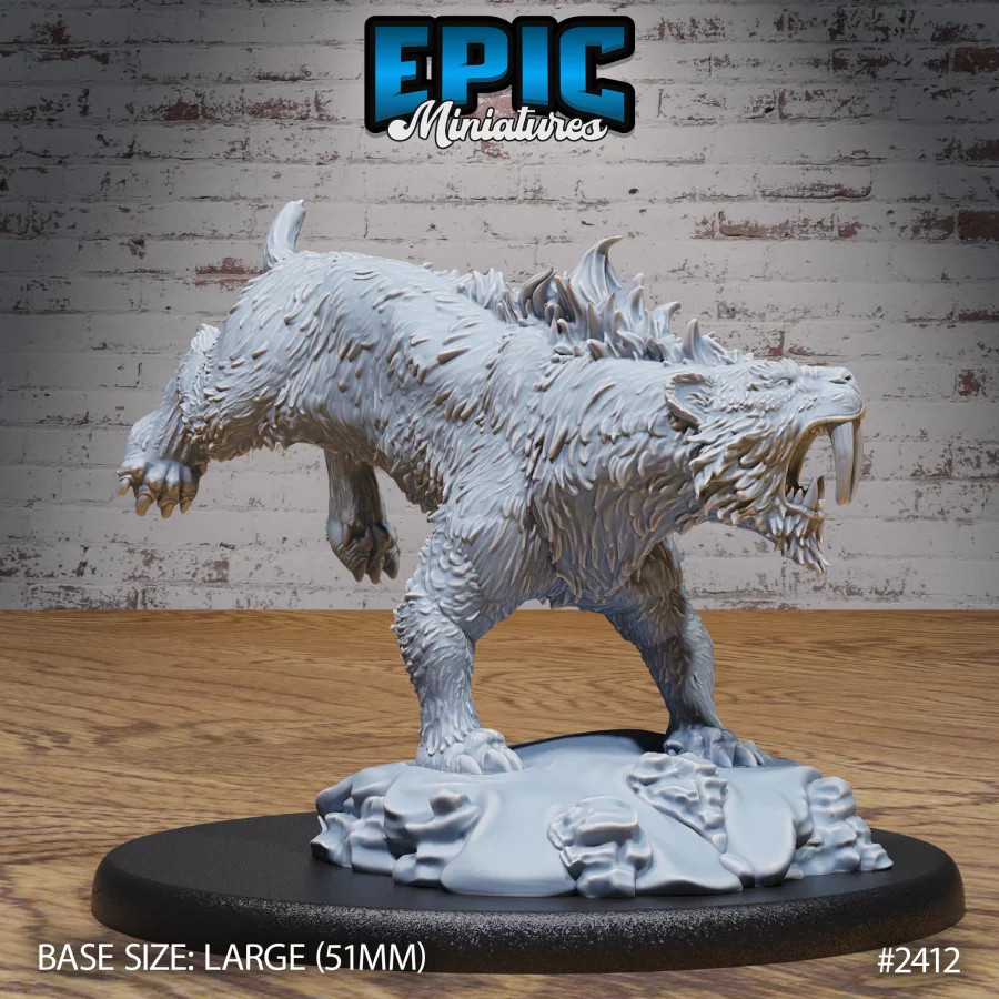 Sabretooth Tiger (Large)