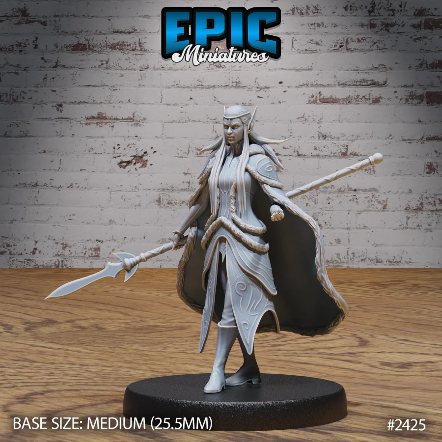Fey Elf Winter Spear (Medium)