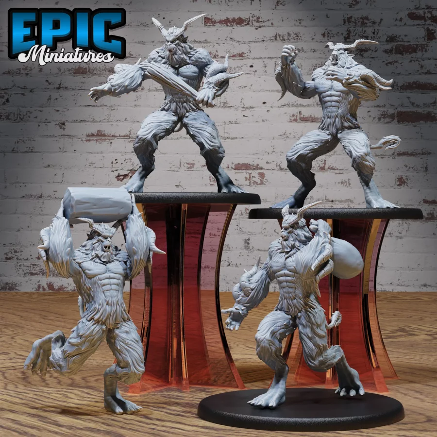 Big Foot Yeti Set