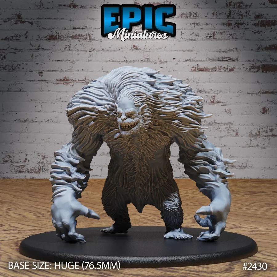 Yeti Abomination (Huge)