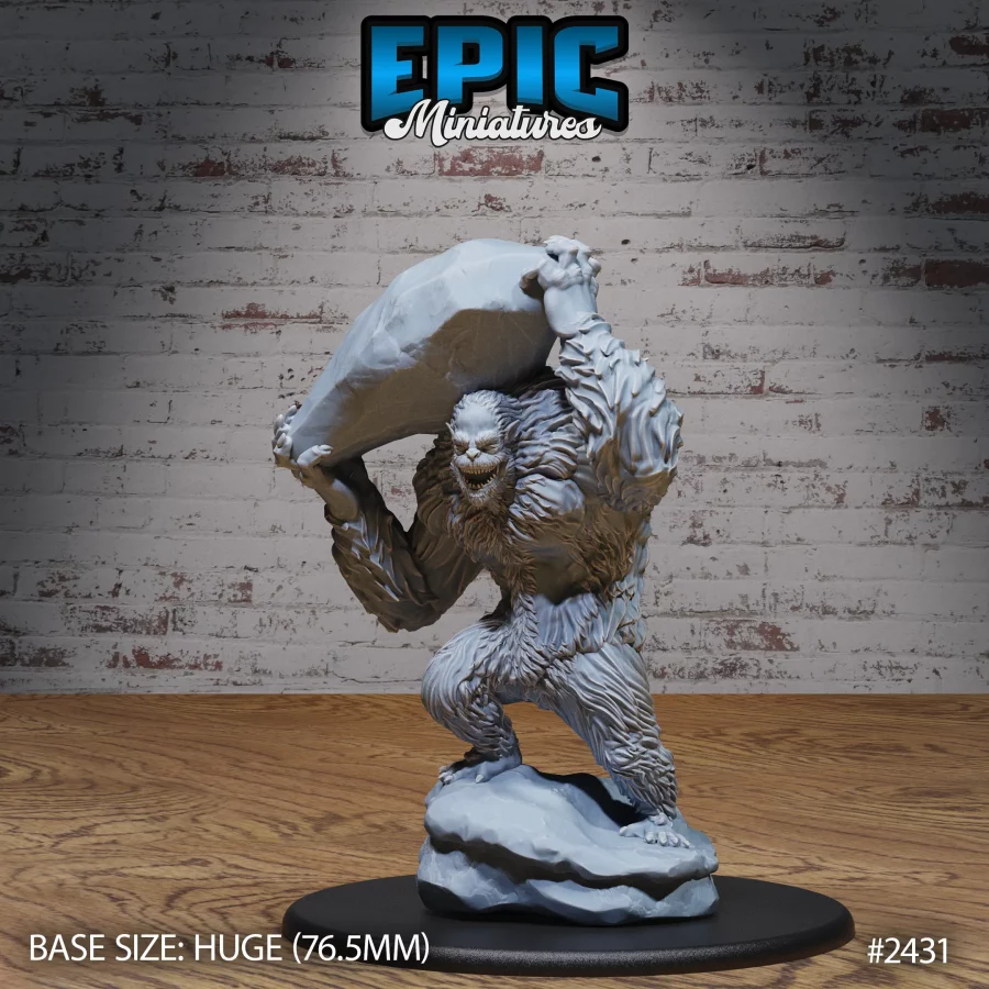 Yeti Abomination Rock (Huge)