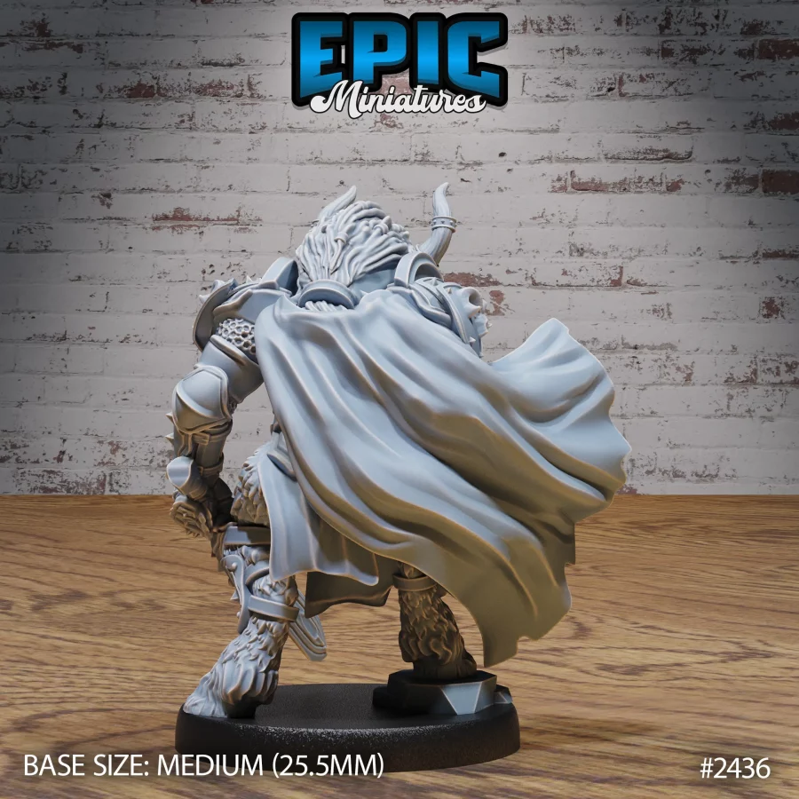 Wooly Minotaur Paladin Set - Image 3