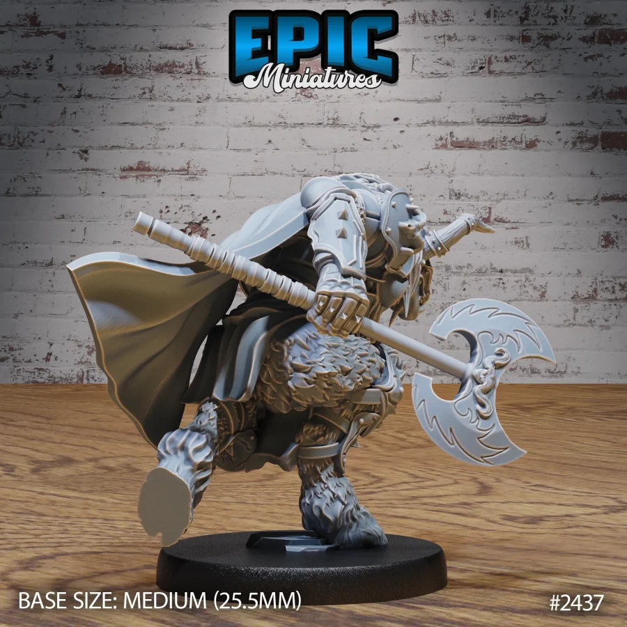 Wooly Minotaur Paladin Set - Image 5