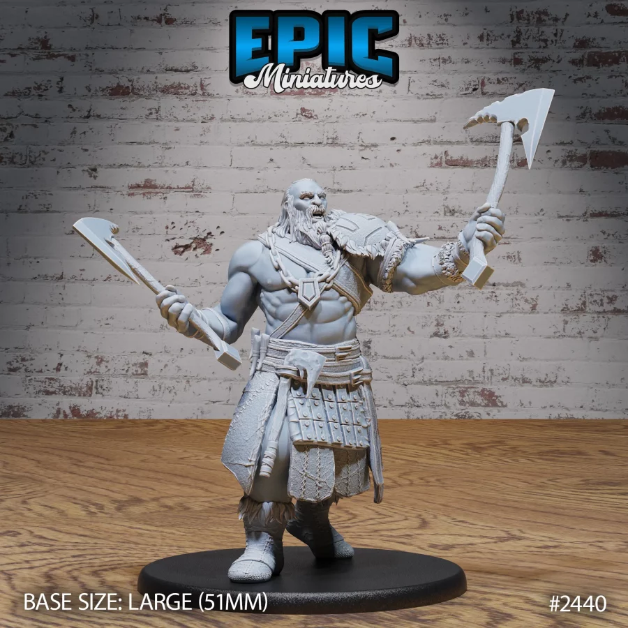 Half Frost Giant Axe (Large)