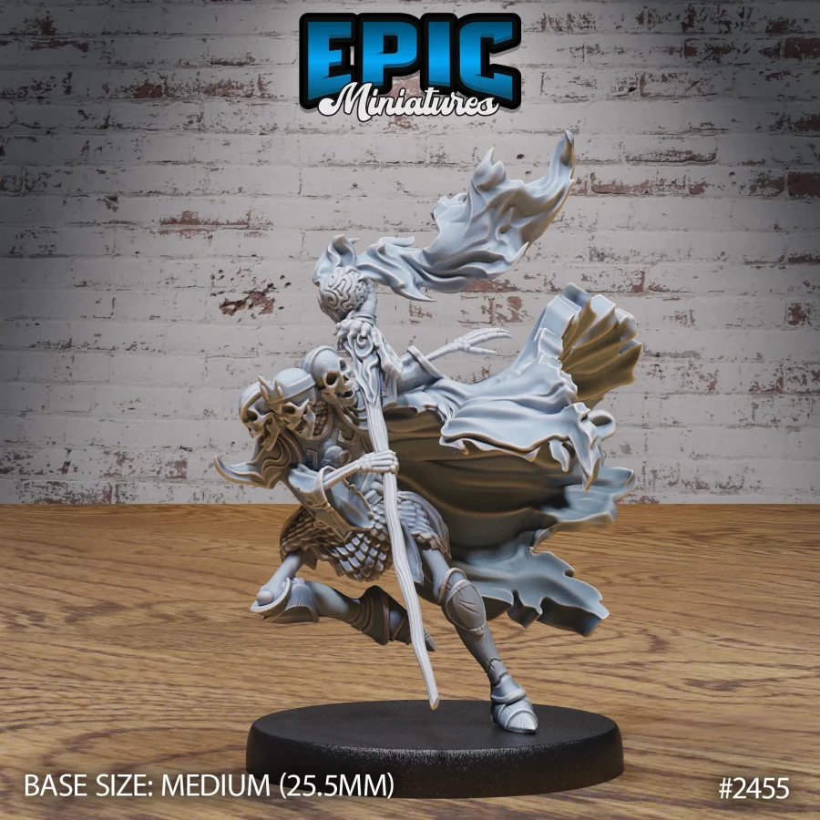 Skeleton Skull King Magic (Medium)