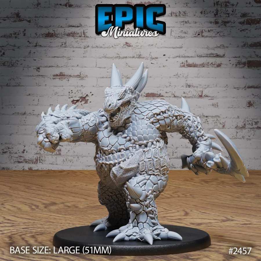 Skin Stitch Dragon Attacking (Large)