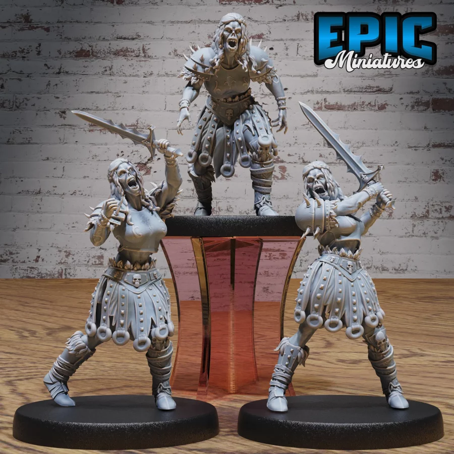 Zombie Knight Female Set