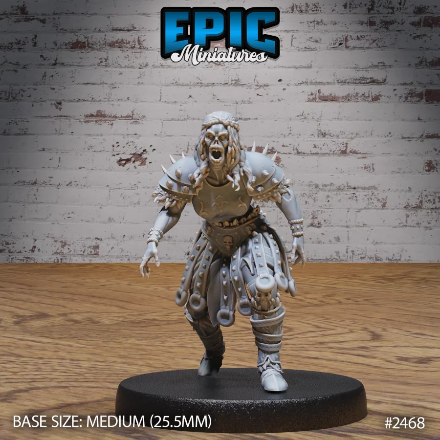 Zombie Knight Female (Medium)