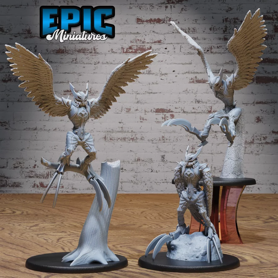 Owl Harpy Set