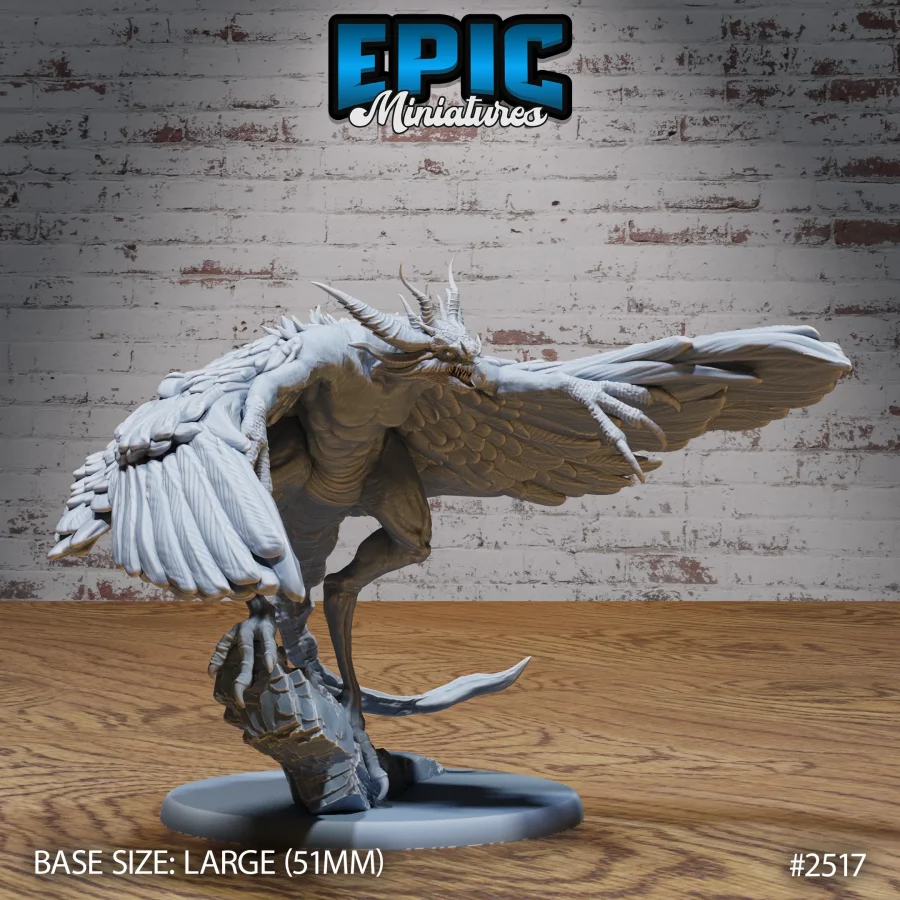Harpy Beast Landed (Large)