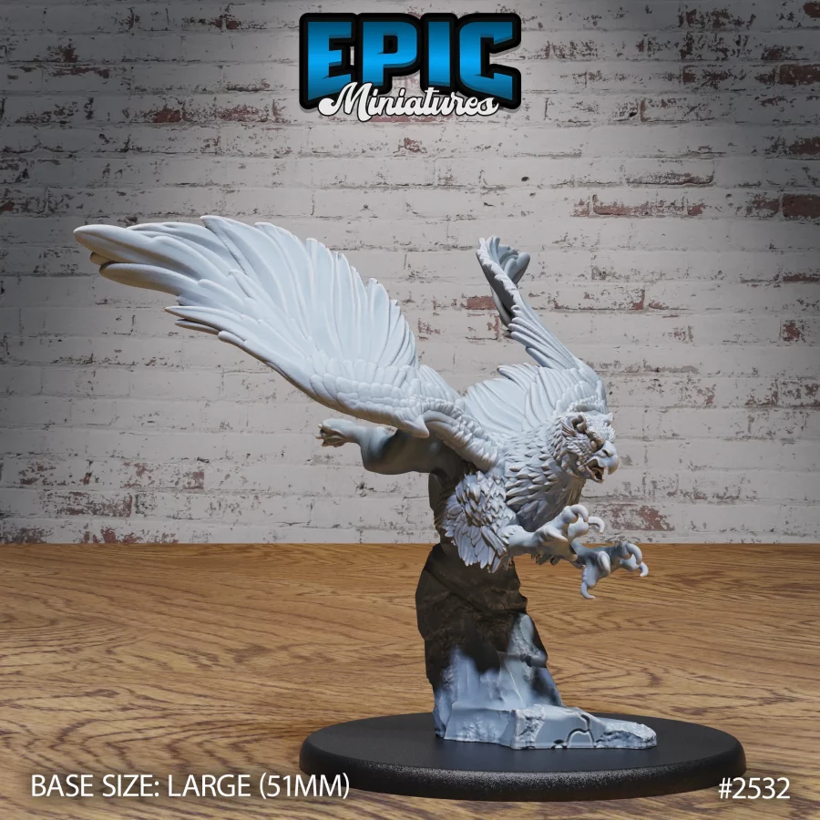Griffin Attacking (Large)