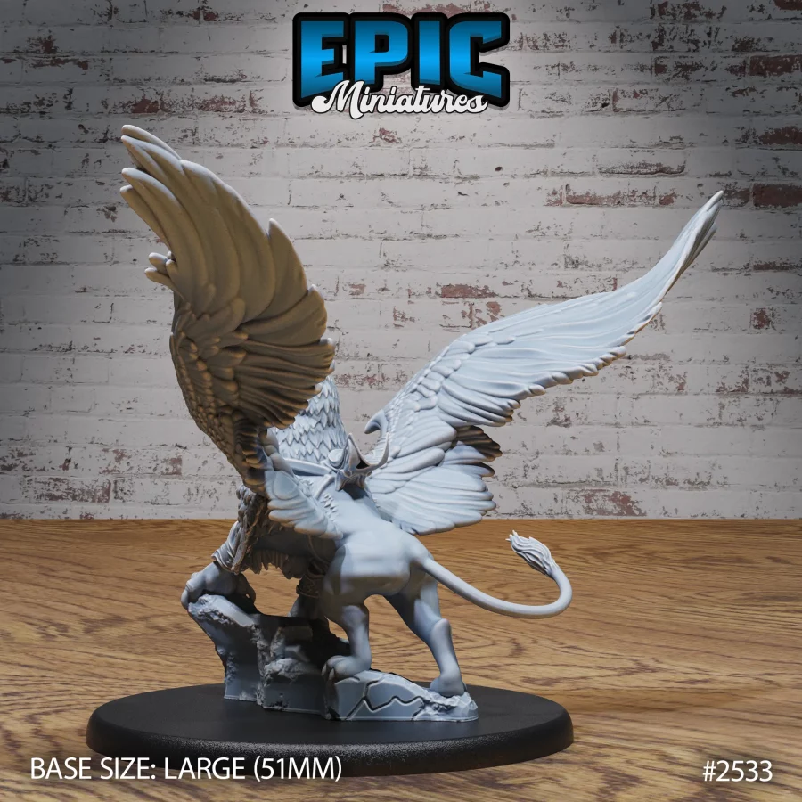 Griffin Armored Mount - 2 Variations (Large) - Image 2