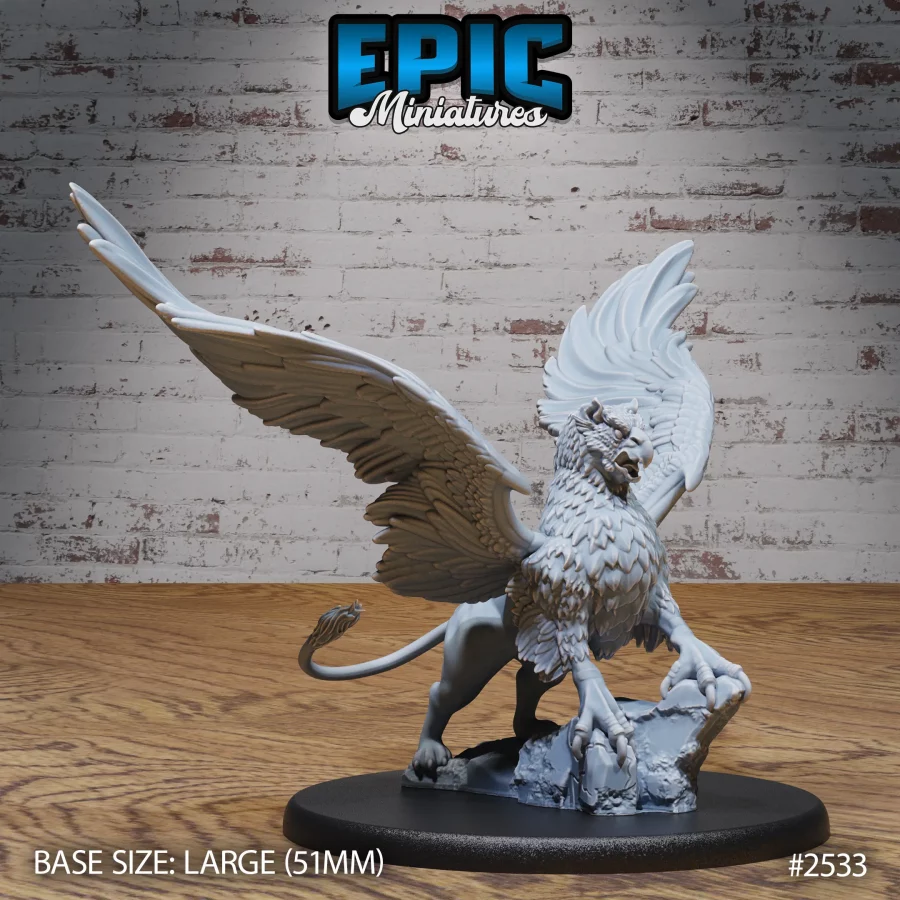 Griffin Armored Mount - 2 Variations (Large) - Image 3