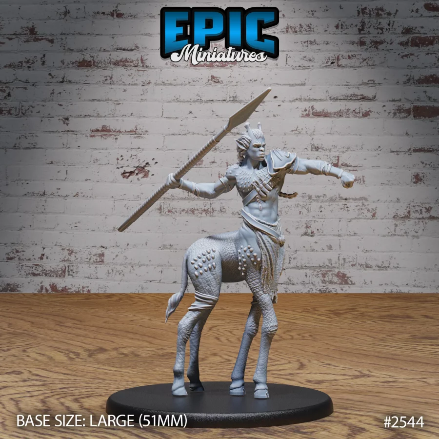 Giraffe Centaur Spear (Large)