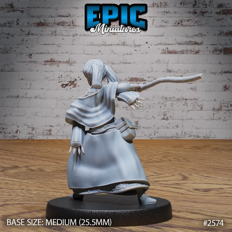 Tribe Seer Attacking (Medium) - Image 2