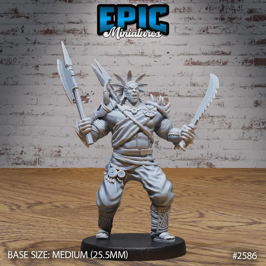 Tribe Champion Angry (Medium)