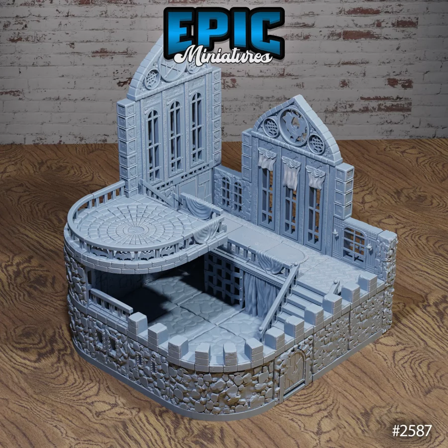 Modular Vampire Castle Tiles (OpenLOCK)