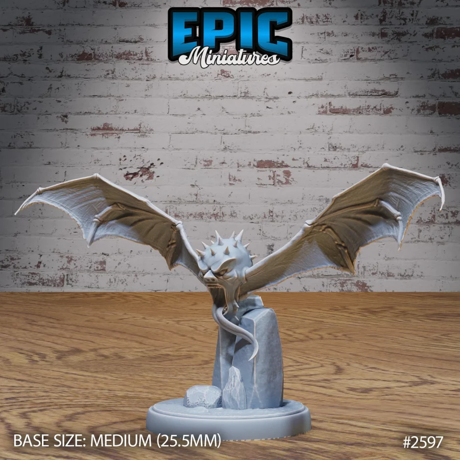 Flying Head Spiky - 3 Variations (Medium)