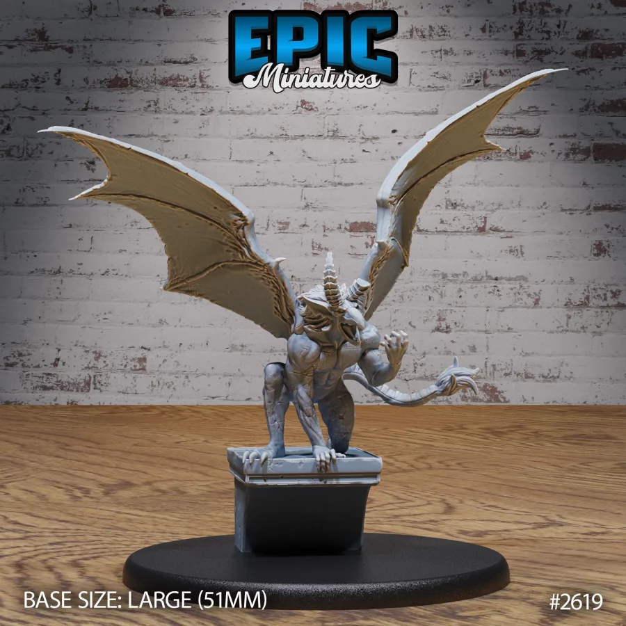 Gargoyle Angry (Large)