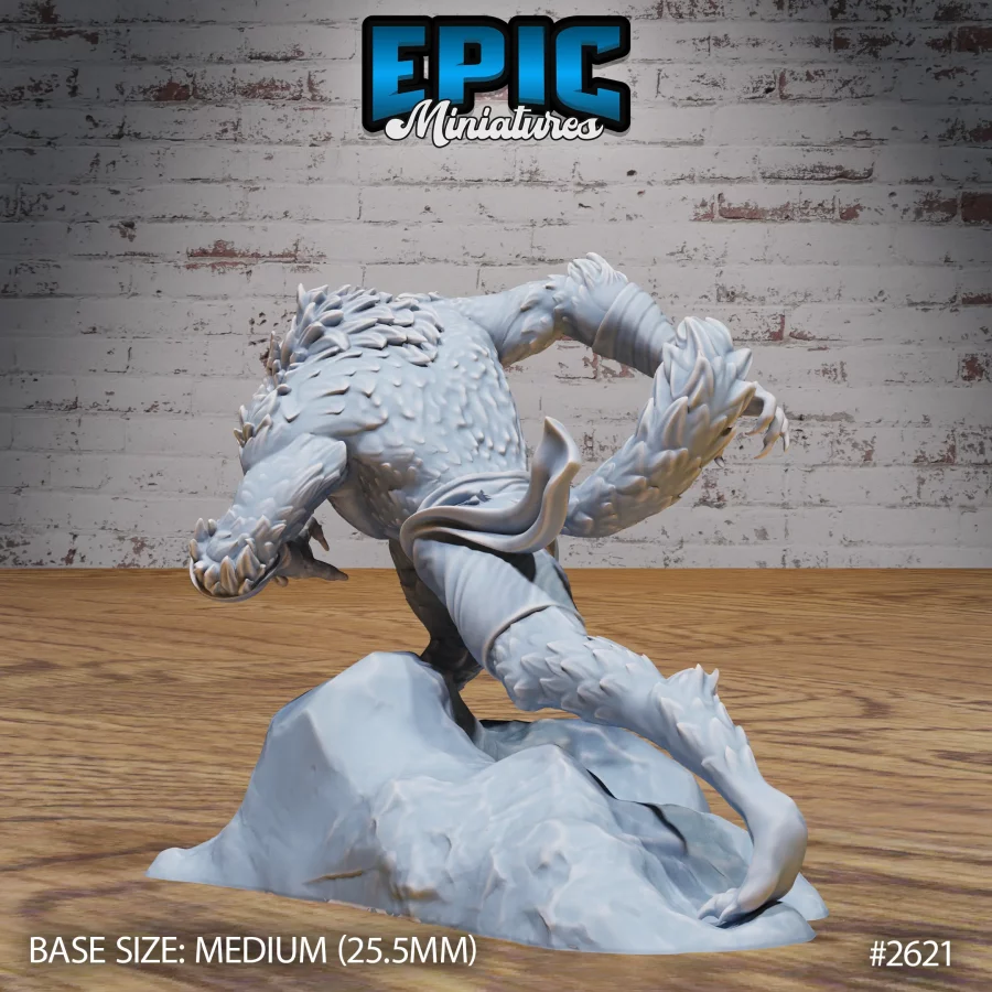 Werewolf Cursed Running (Medium) - Image 2