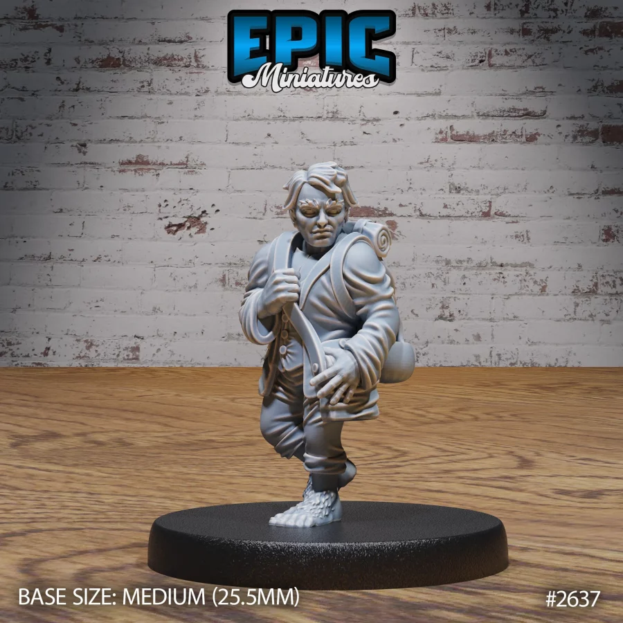 Halfling Villager Travel (Medium)