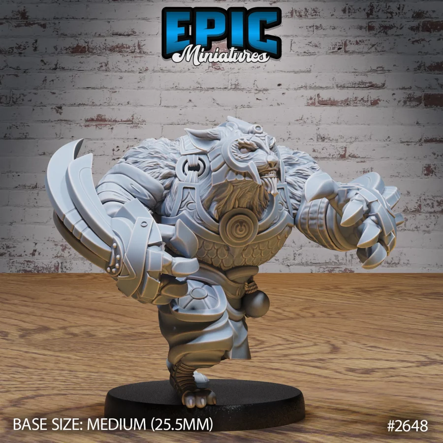 Armored Beast Claw Attack (Medium)