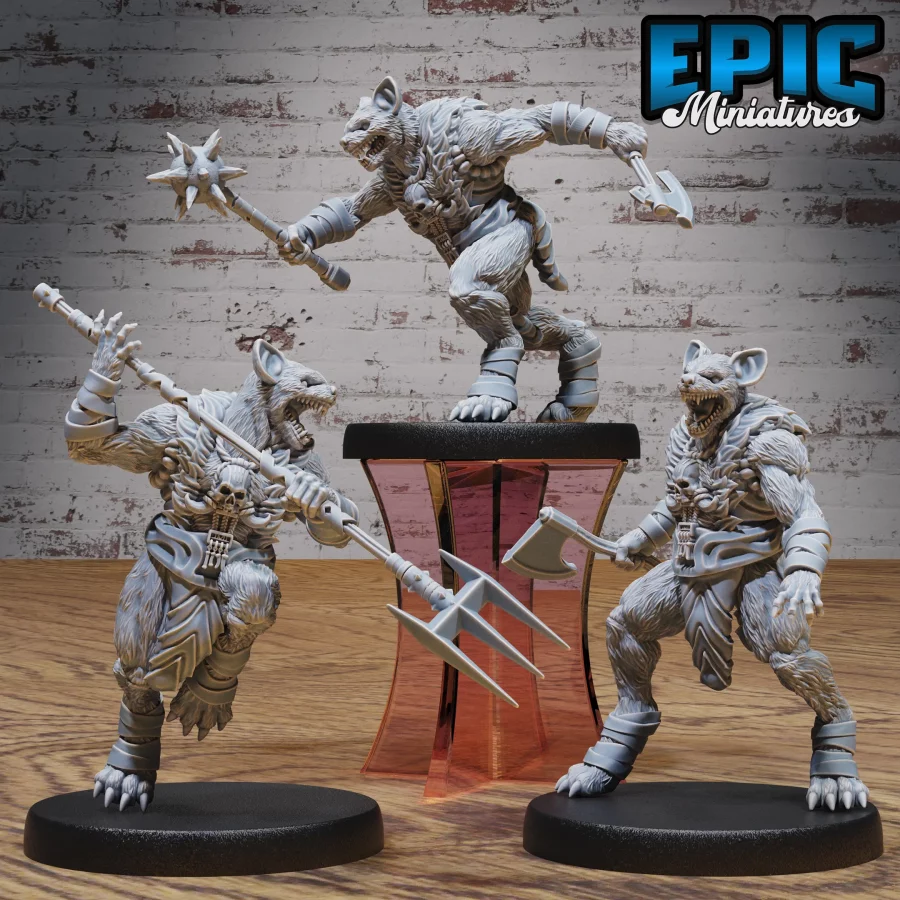 Prairie Gnoll Axe / Prairie Gnoll Club / Prairie Gnoll Jumping Set
