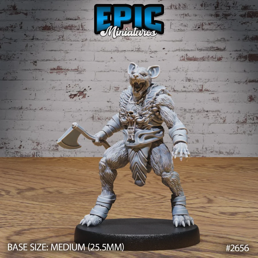 Prairie Gnoll Axe (Medium)
