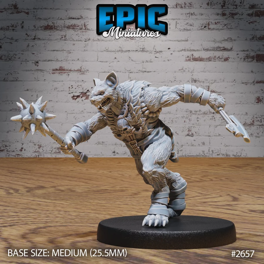 Prairie Gnoll Club (Medium)